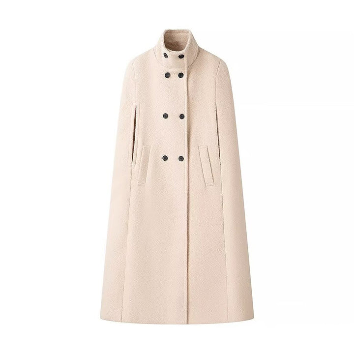 JERSA - Women's Vegan Wool Blend Cape Coat