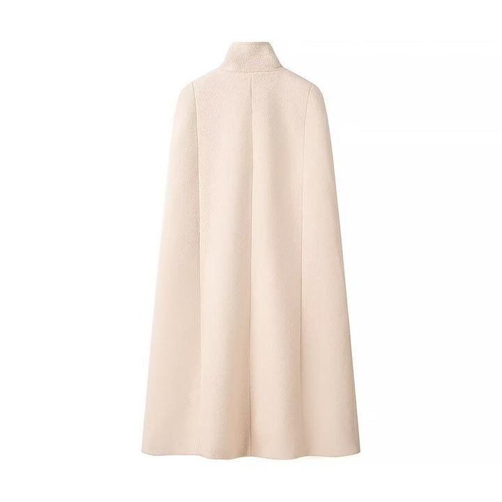 JERSA - Women's Vegan Wool Blend Cape Coat