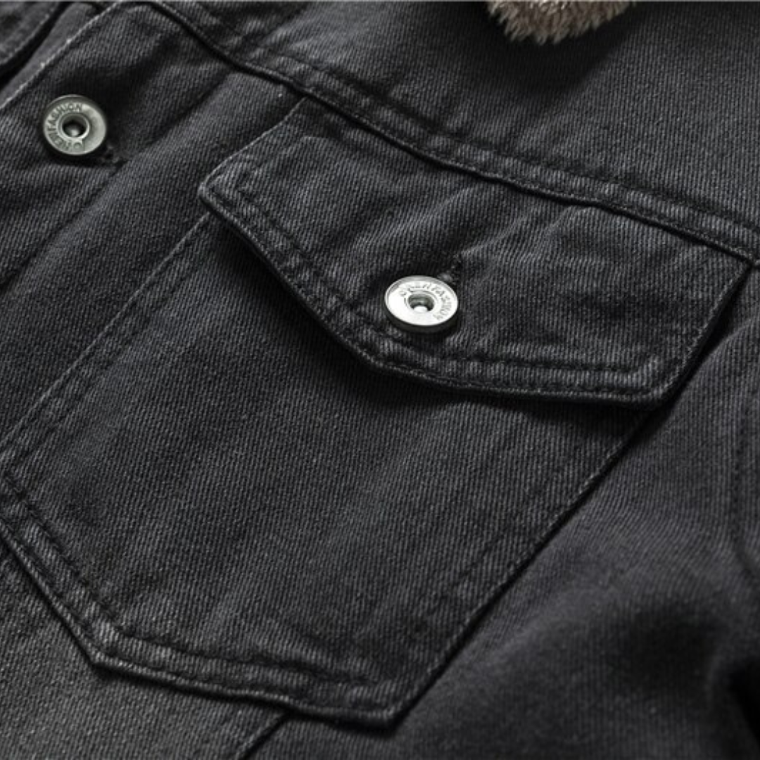 DAREN – Men's Denim Jacket With Inner Lining