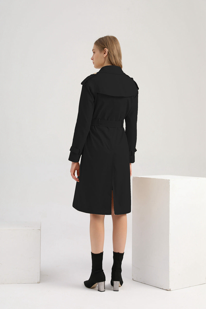 CINA - Women's Belted Classic Trench Coat