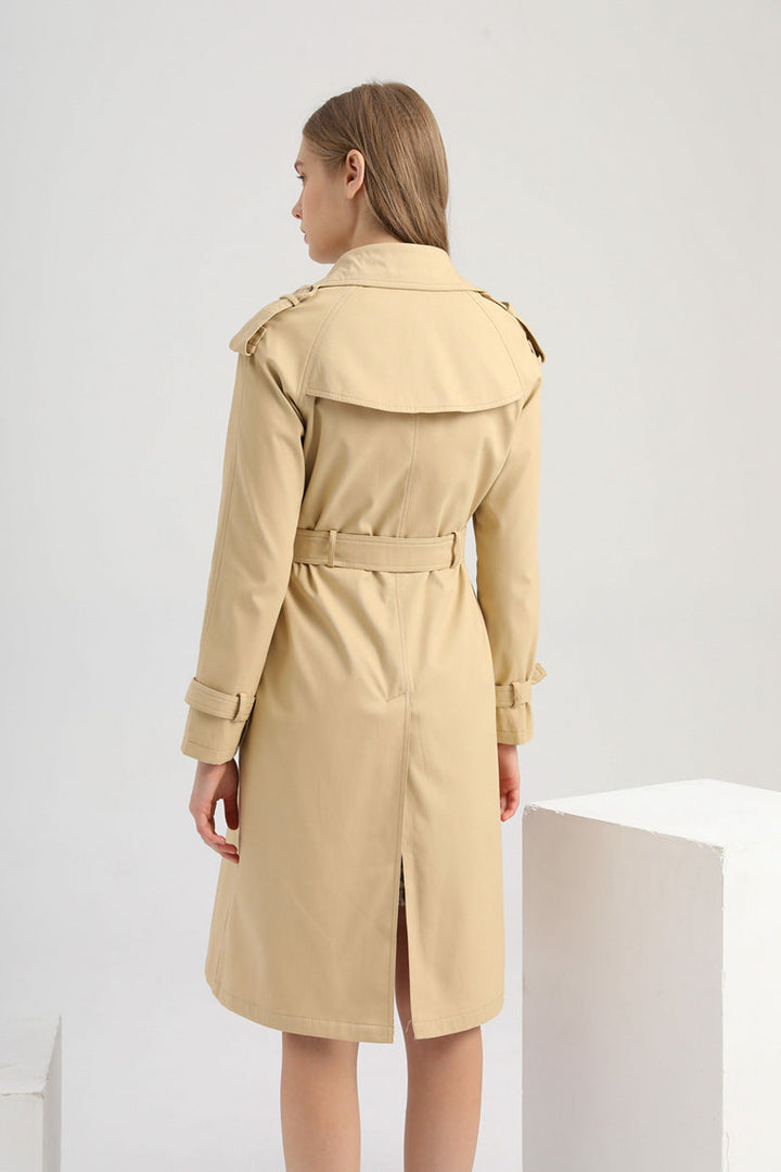 EVELYN – Double-Breasted Trench Coat