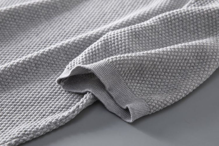 LEDON – Men's Knitted Pullover Polo Shirt