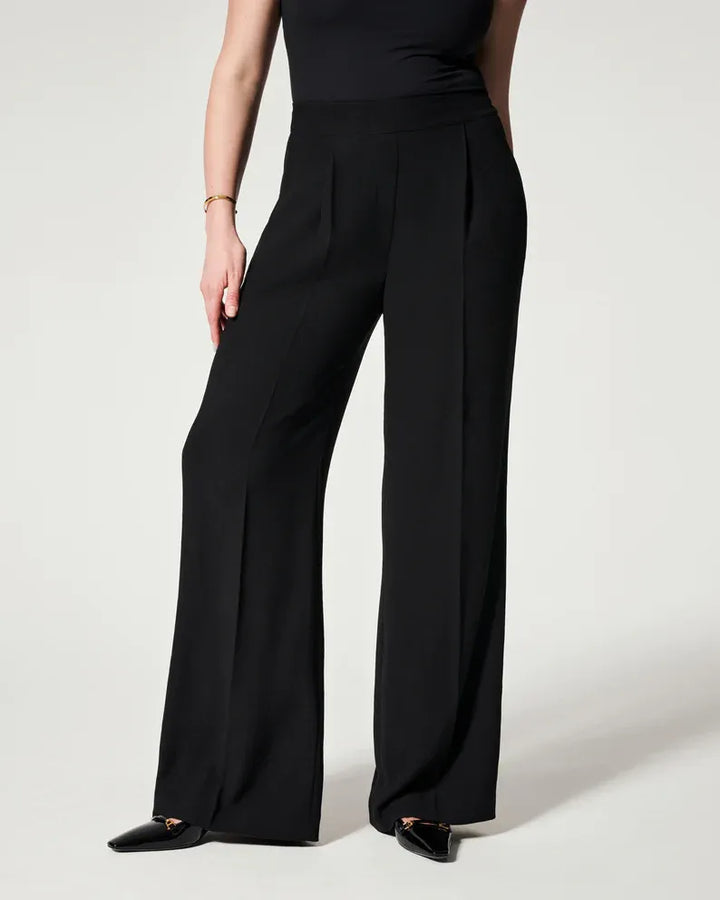 NOELLE – Women’s Pleated Wide-Leg Trousers