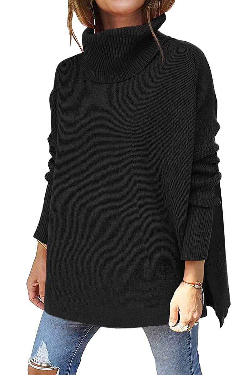 ELENA – Women’s Knitted Stand Collar Sweater