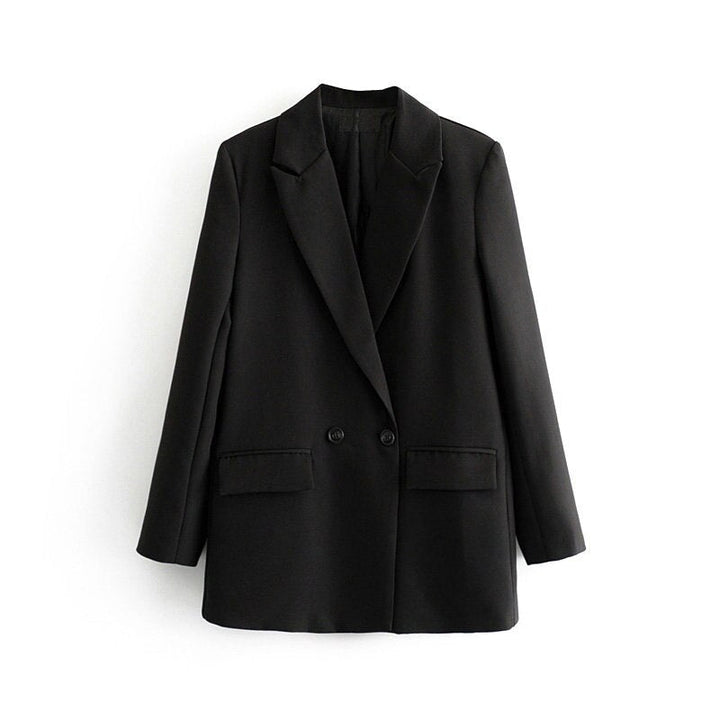 TRAF - Women's Longline Blazer with Slim Fit
