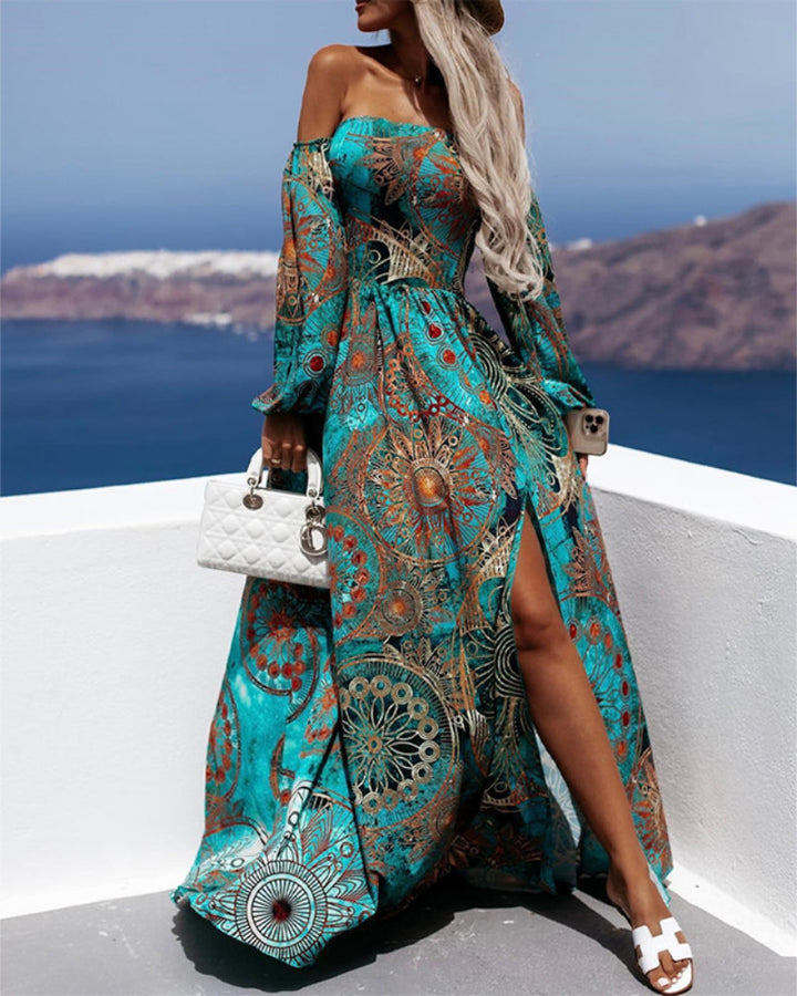 AYLA – Off-Shoulder Maxi Dress