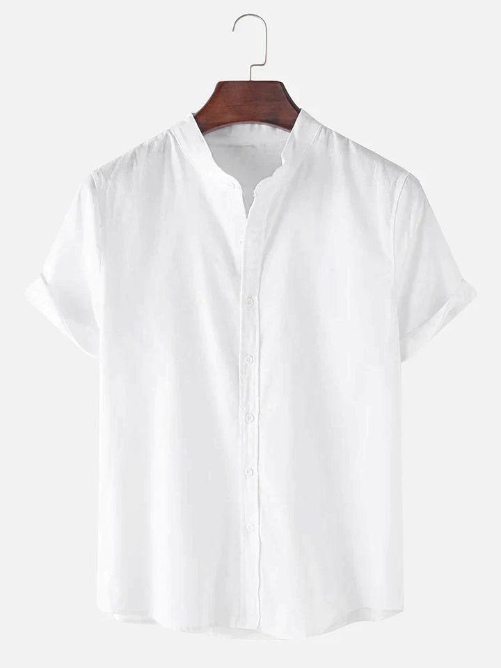 TOMAS – Relaxed Linen-Feel Summer Shirt