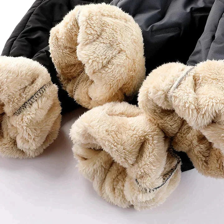 DEVERO – Men's Fleece-Lined Thermal Joggers