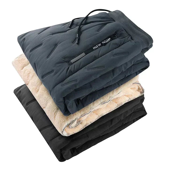 DEVERO – Men's Fleece-Lined Thermal Joggers