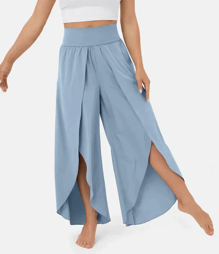 SAIRA – Women's Split-Leg Palazzo Trousers