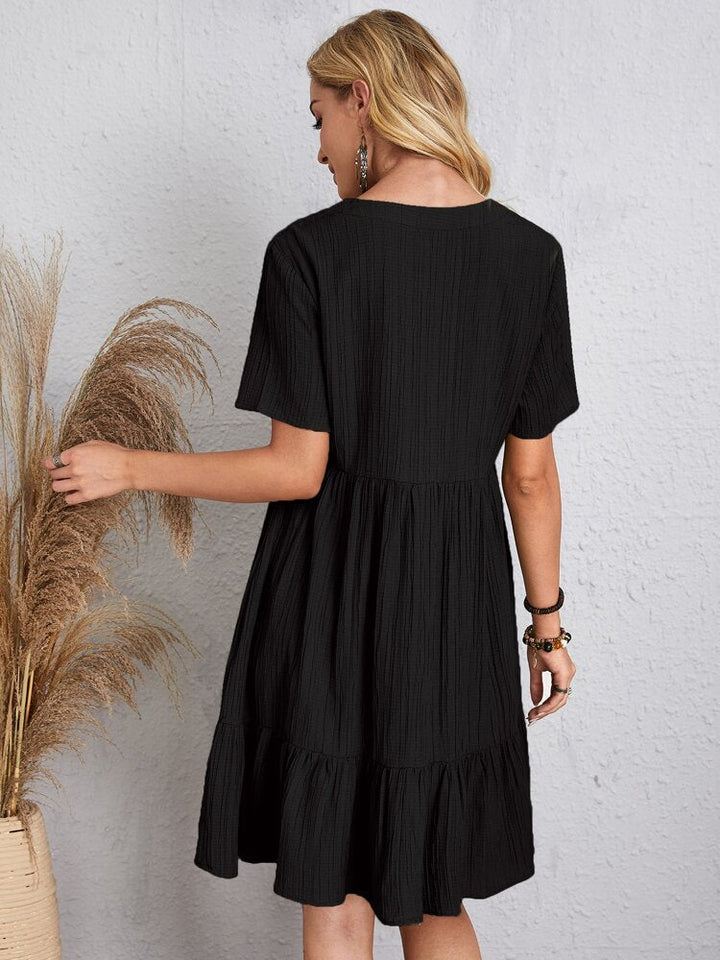ROZALIA – V-neck midi dress