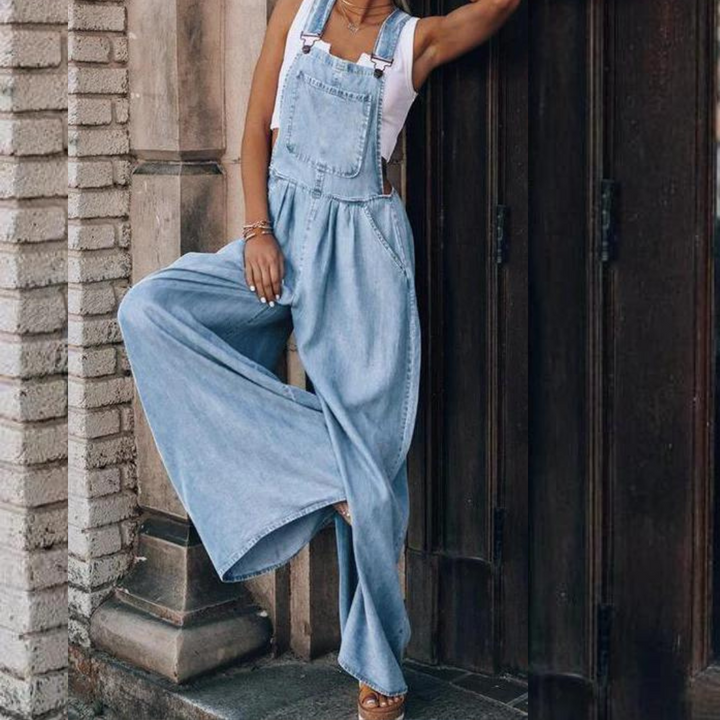 SERENE - Women's Denim Jumpsuit
