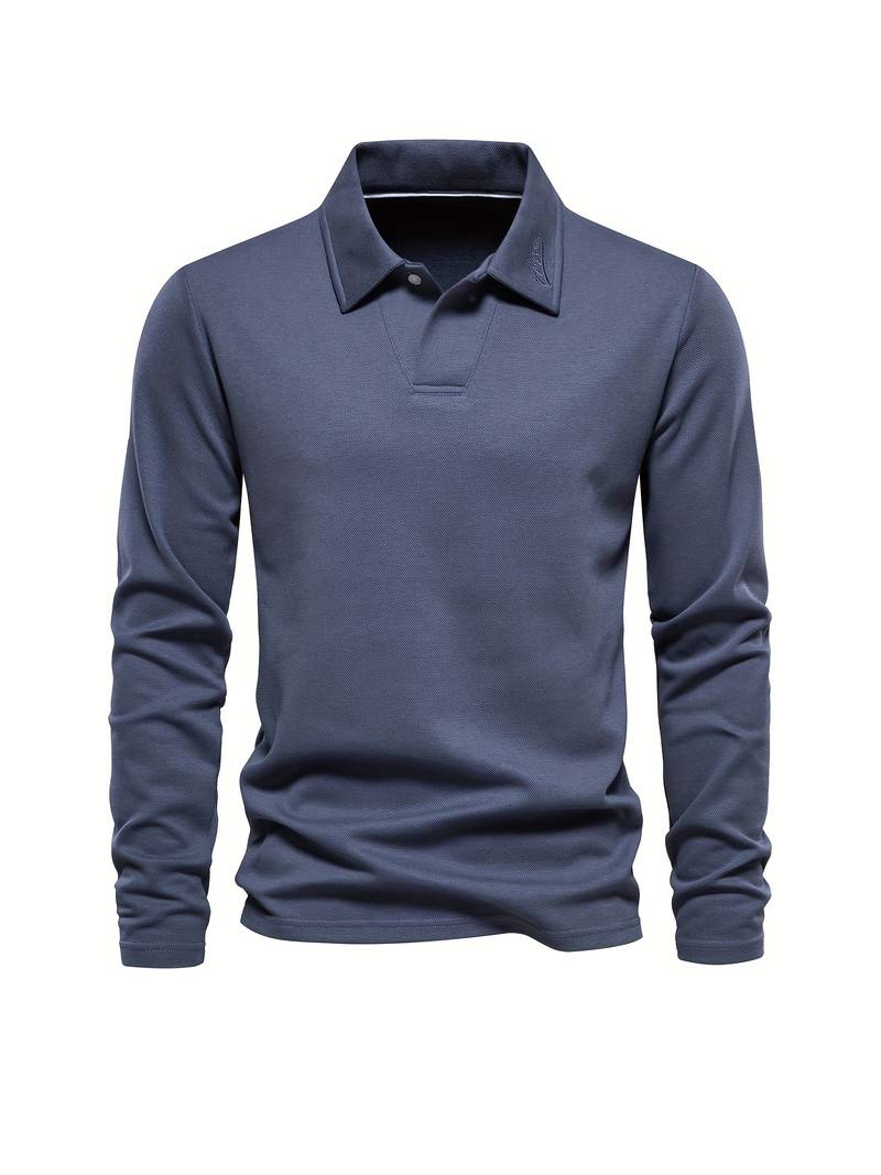 TILMAN - Men’s Long-Sleeve Polo Shirt