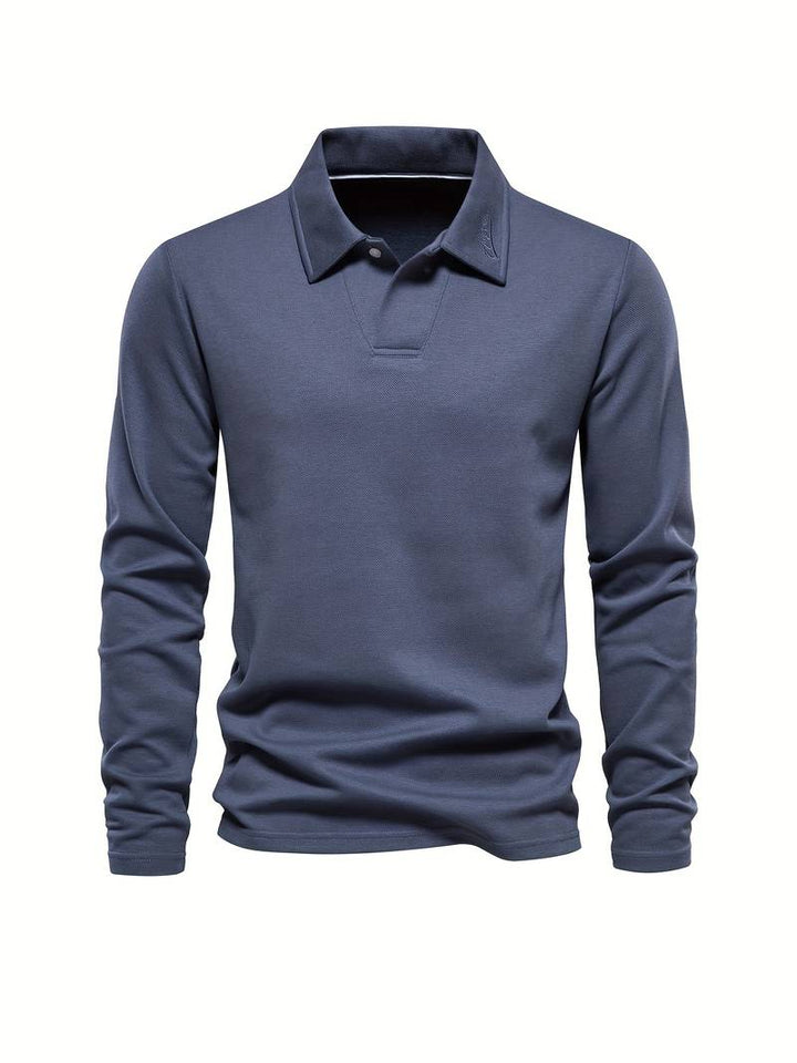 TILMAN - Men’s Long-Sleeve Polo Shirt