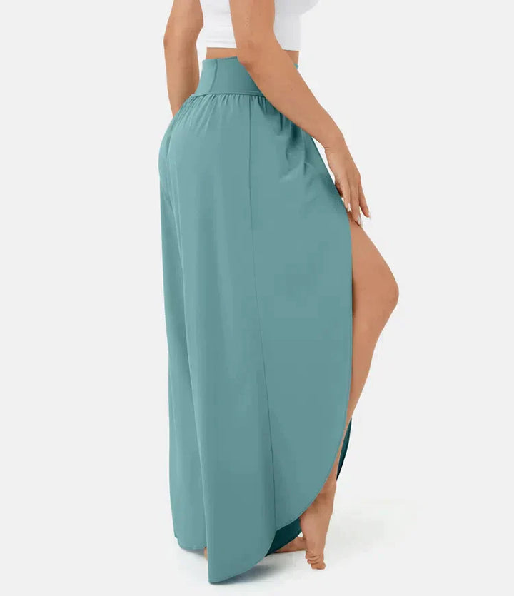 SAIRA – Women's Split-Leg Palazzo Trousers
