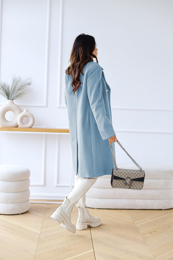 ILONA – Double Breasted Vegan Wool Coat