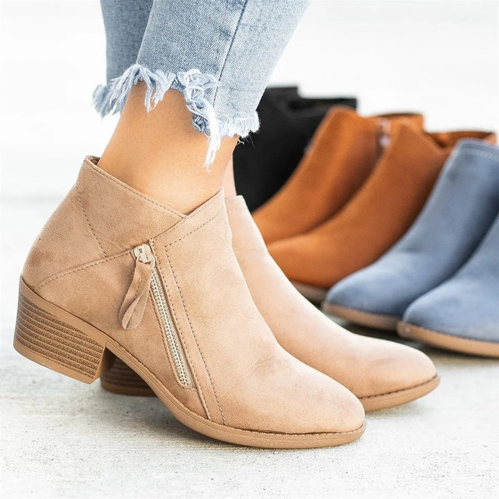 TESSA – Women's Ankle Boots with Sleek Fit