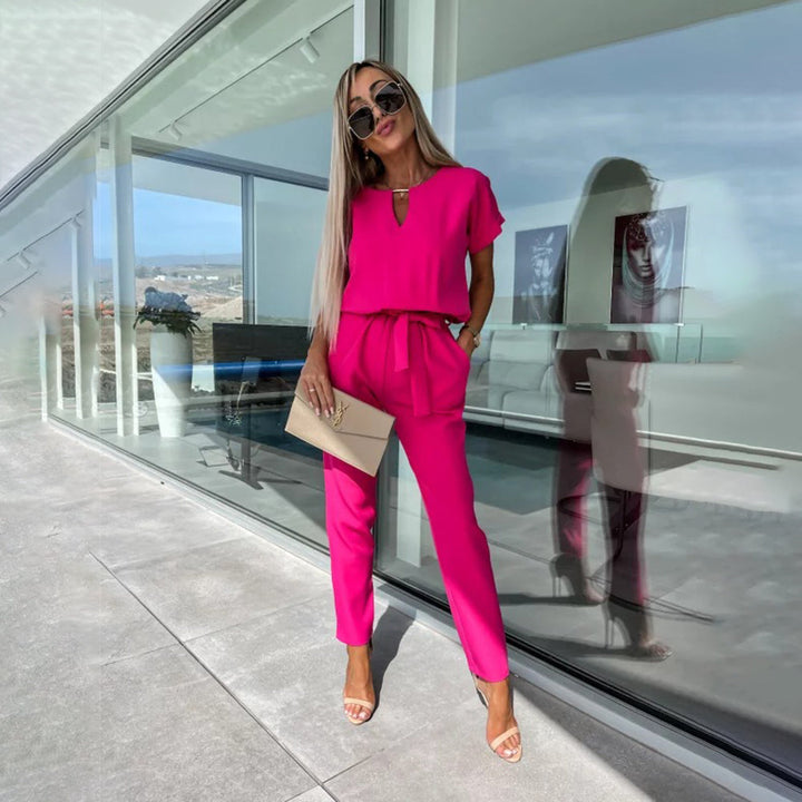 NEELI – Jumpsuit With Bow Detail