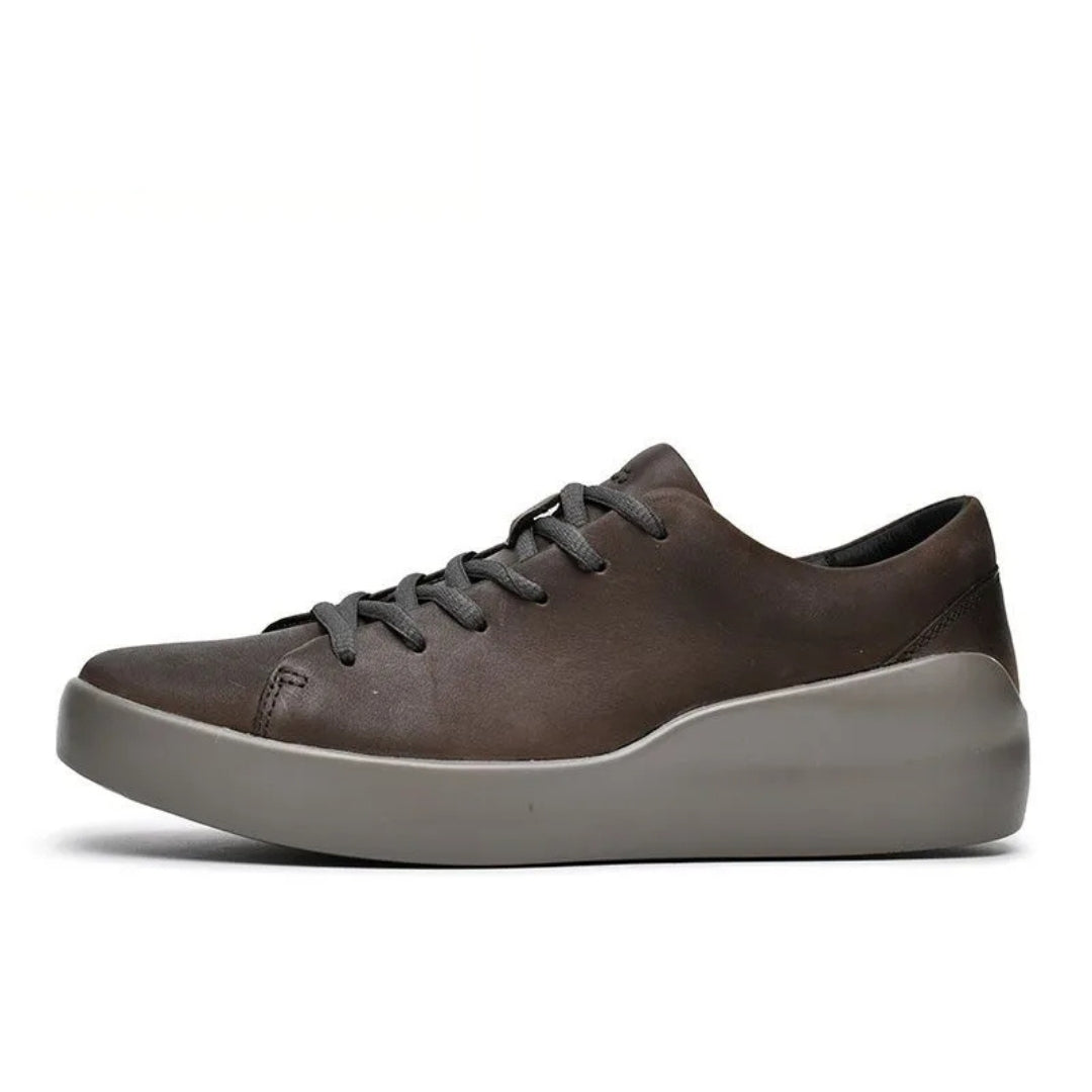 UGIO - Herren Leder Bequeme Sneakers