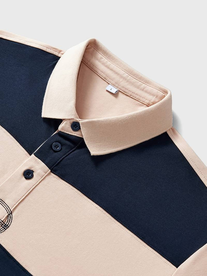 CRUZ – Men's Nautical Striped Polo