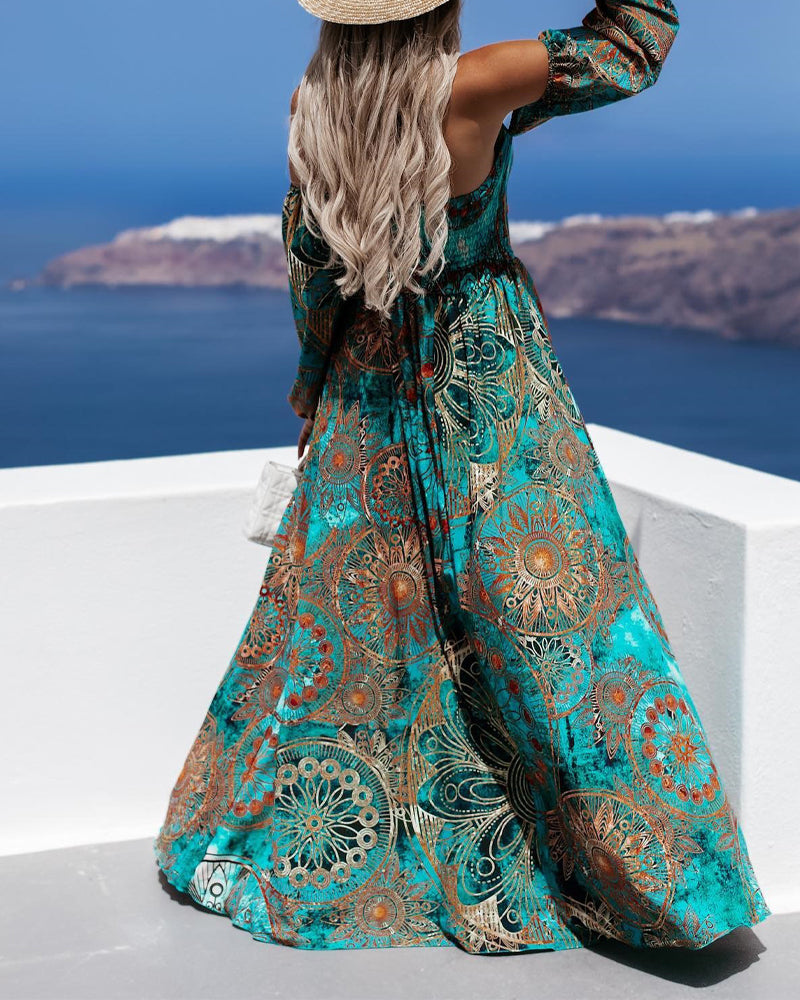 AYLA – Off-Shoulder Maxi Dress