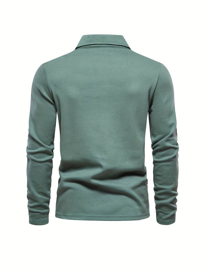 TILMAN - Men’s Long-Sleeve Polo Shirt