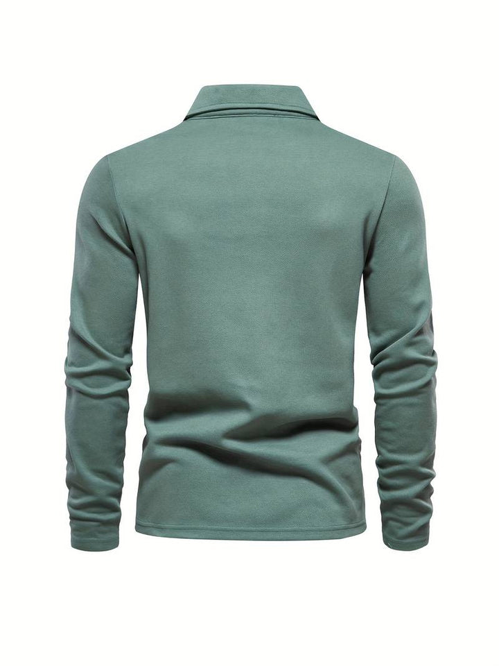 TILMAN - Men’s Long-Sleeve Polo Shirt