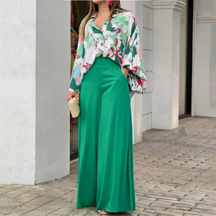 NEVIAH - Women's Two-Piece Floral Set