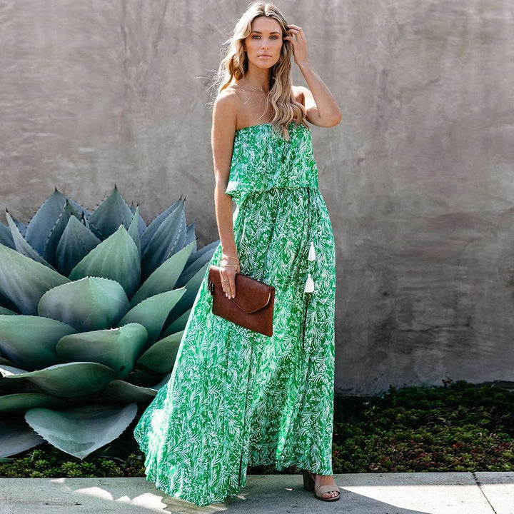 SAYLA – Maxi Dress with Side Slit