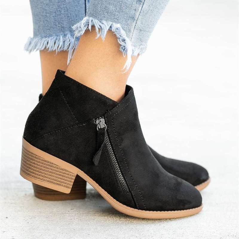 TESSA – Women's Ankle Boots with Sleek Fit