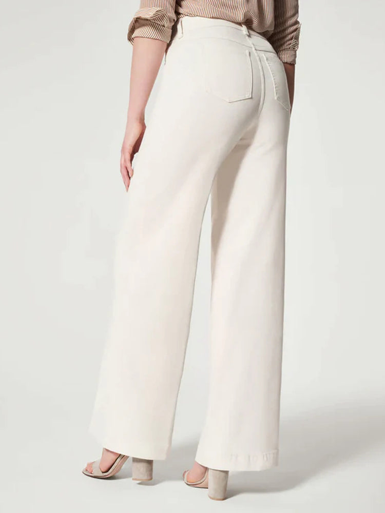 TAYLEE – Wide-Leg Pull-On Stretch Jeans