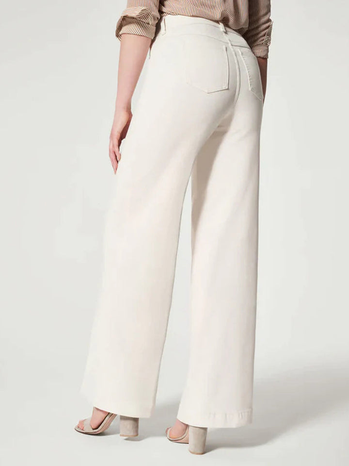 TAYLEE – Wide-Leg Pull-On Stretch Jeans