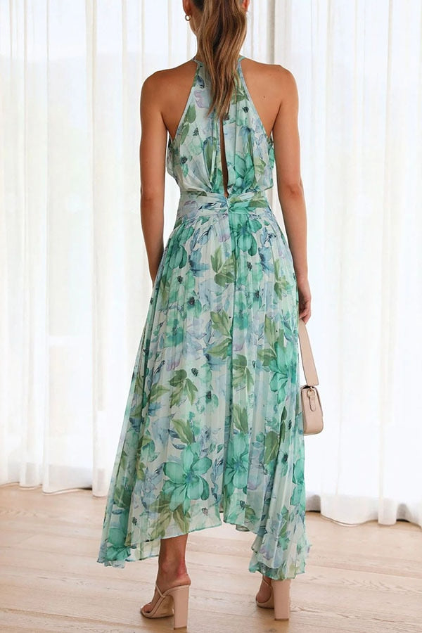 ODET – Floral Print Midi Dress