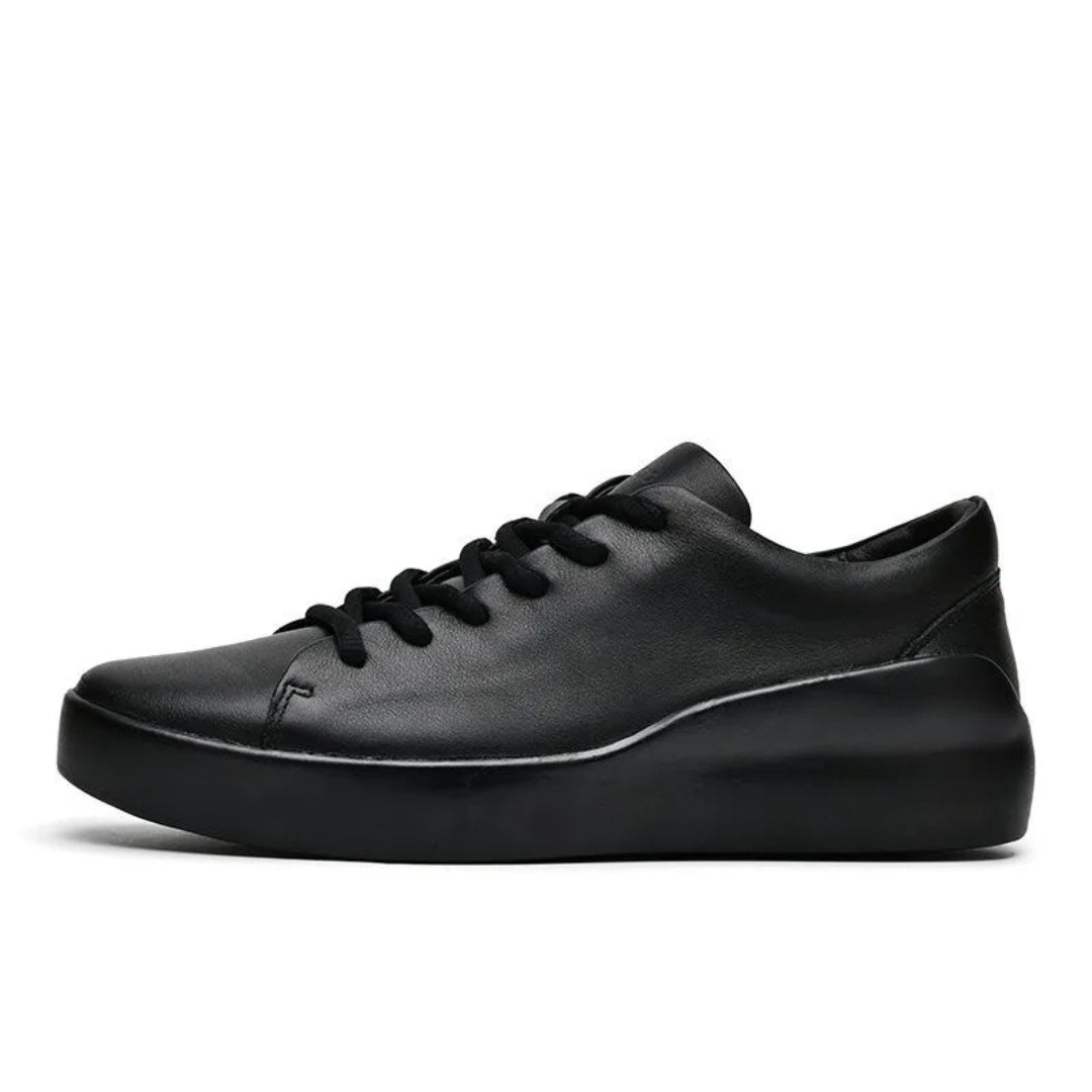 UGIO - Herren Leder Bequeme Sneakers