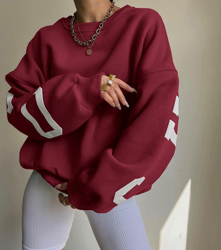 LINA – Oversized Women's Chicago Sweatshirt