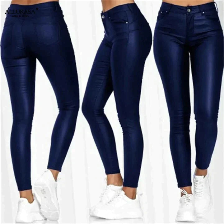 REI – Vegan Leather Stretch Pants