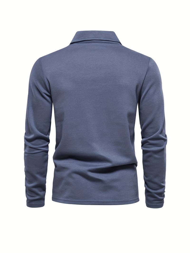 TILMAN - Men’s Long-Sleeve Polo Shirt