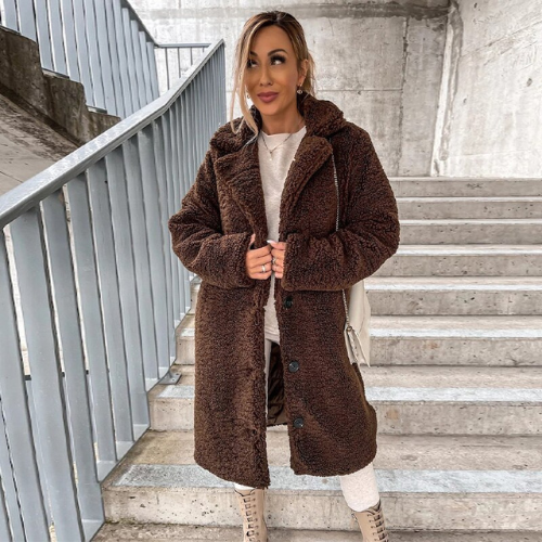 HNM - Women's Teddy Fleece Coat