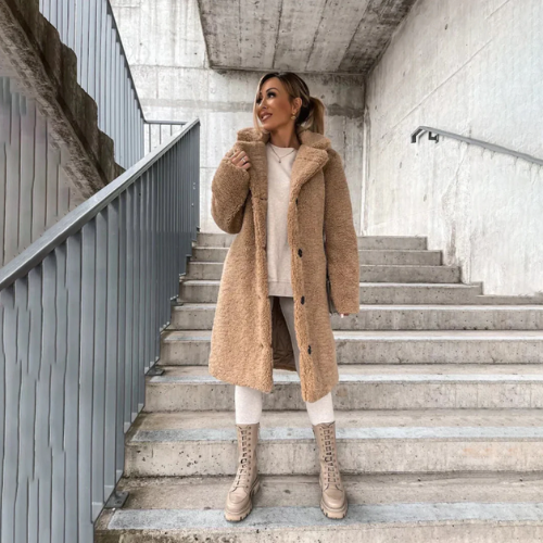 HNM - Women's Teddy Fleece Coat