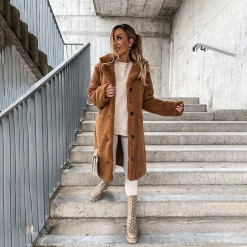 HNM - Women's Teddy Fleece Coat