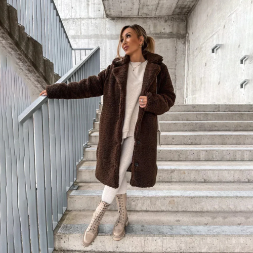 HNM - Women's Teddy Fleece Coat