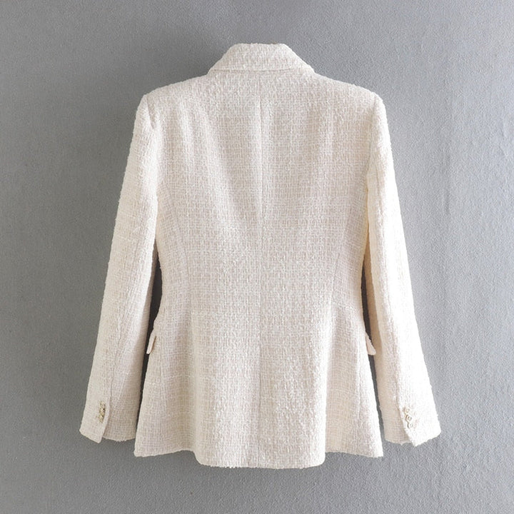 ISALA - Women's Structured Double-Breasted Blazer