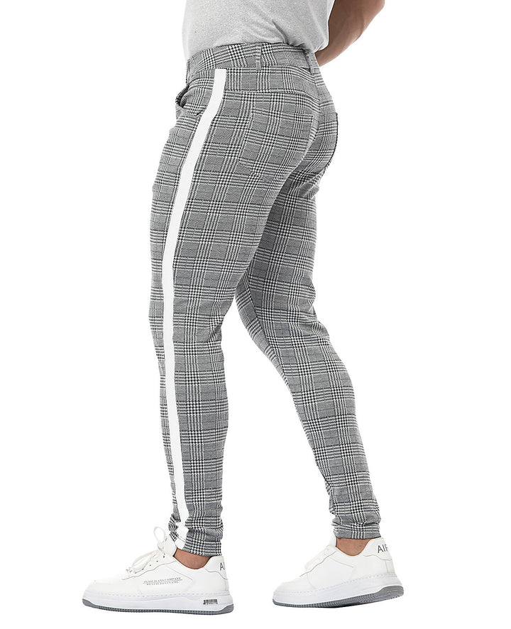 RILEY – Men’s Skinny Fit Check Chinos