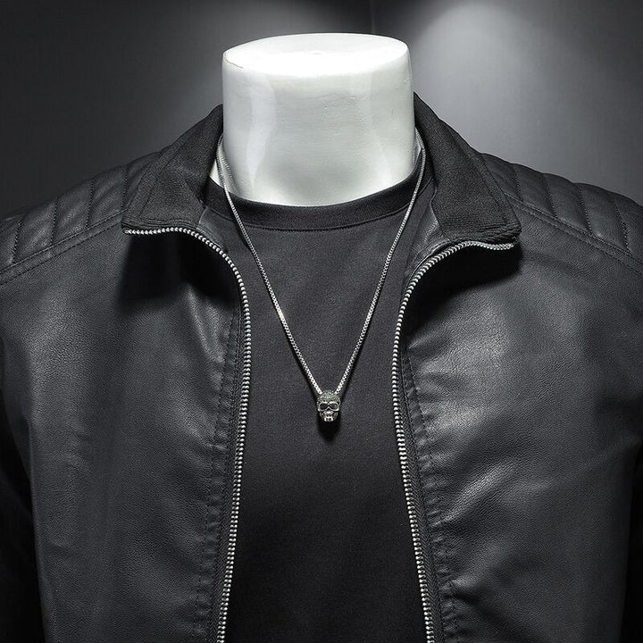 DAVID – Classic Men's Leather Jacket