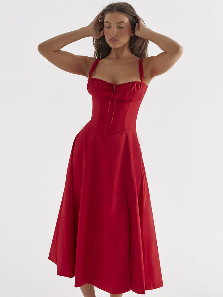 LORELEI – Feminine Fitted Midi Dress