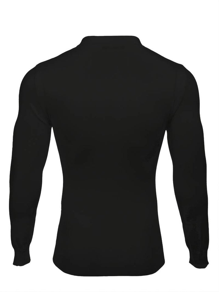 TAVIO – Men’s Zippered Polo Sweater