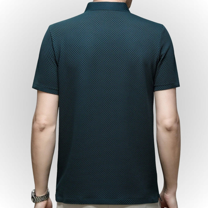 ARON – Textured Men's Polo-Shirt