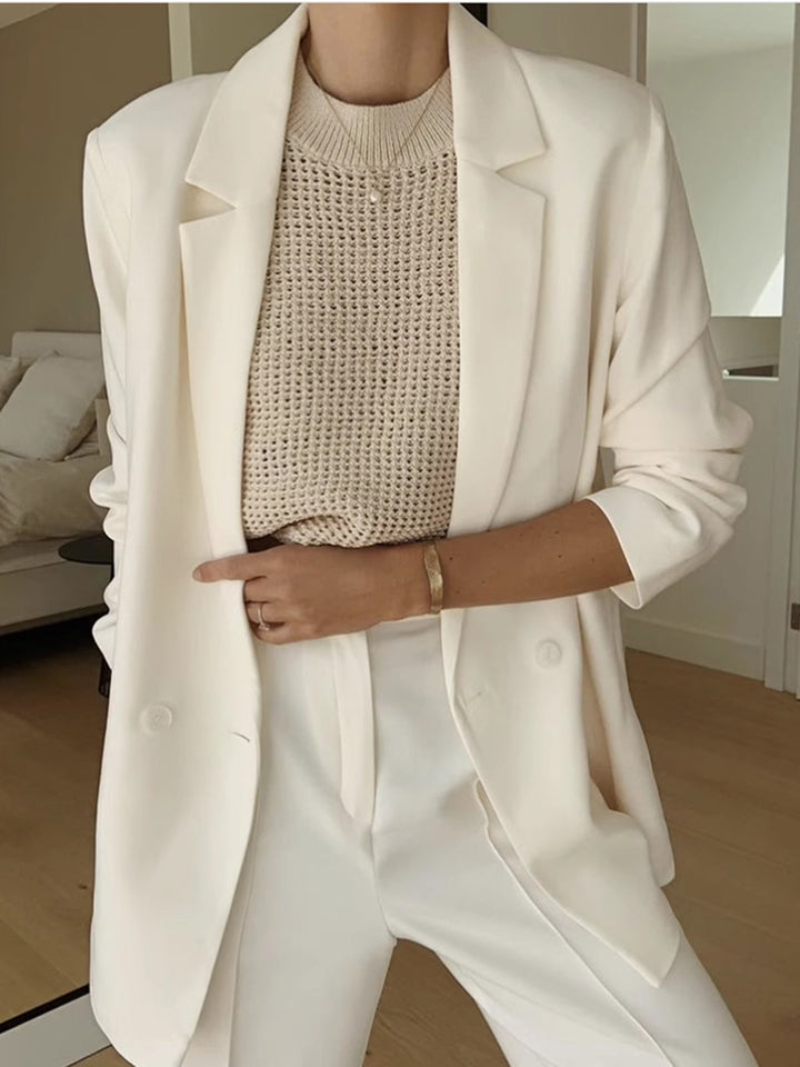 KORI - Relaxed Knit Sleeveless Textured Summer Top