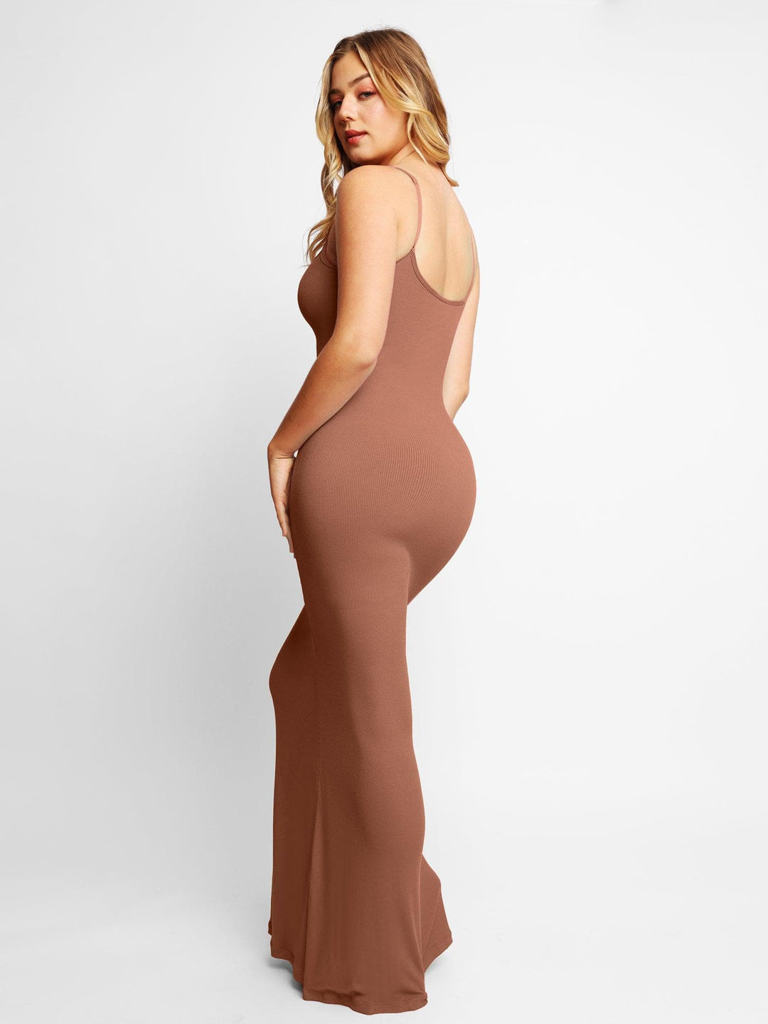 SHAPE – Bodycon Shapewear Sleeveless  Maxi Dress