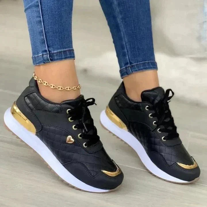 SALLY - Women's Low White Everyday Sneakers